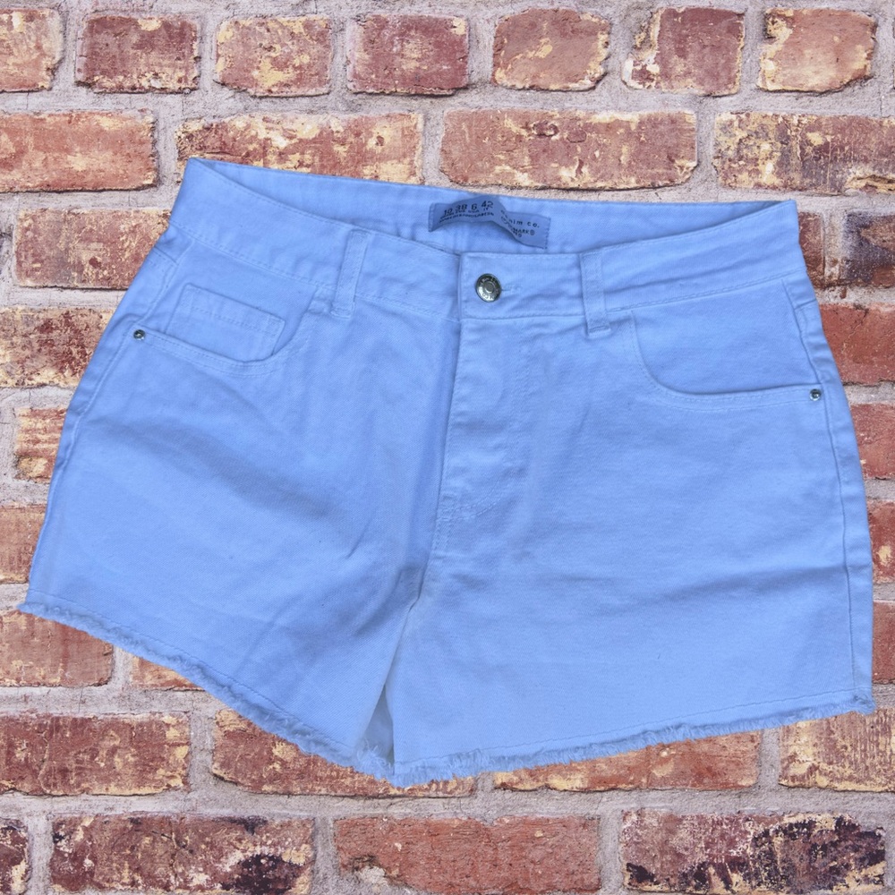 Women's Light Blue Denim Shorts